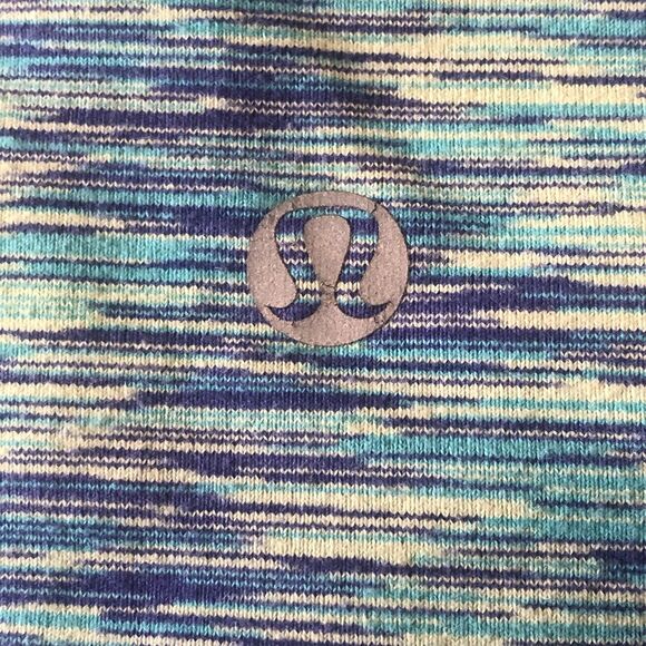 Lululemon Scoop Neck Tank Top Space Dye Bruised Berry Green 8 - Picture 9 of 10